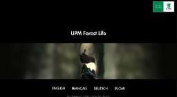  İnternet in  Oscarı  UPM Forest life sitesine !